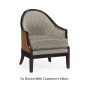 Rouded Langkawi Rattan Back Dining Chair