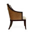Langkawi Curved Sonokelling & Rattan Occasional Chair