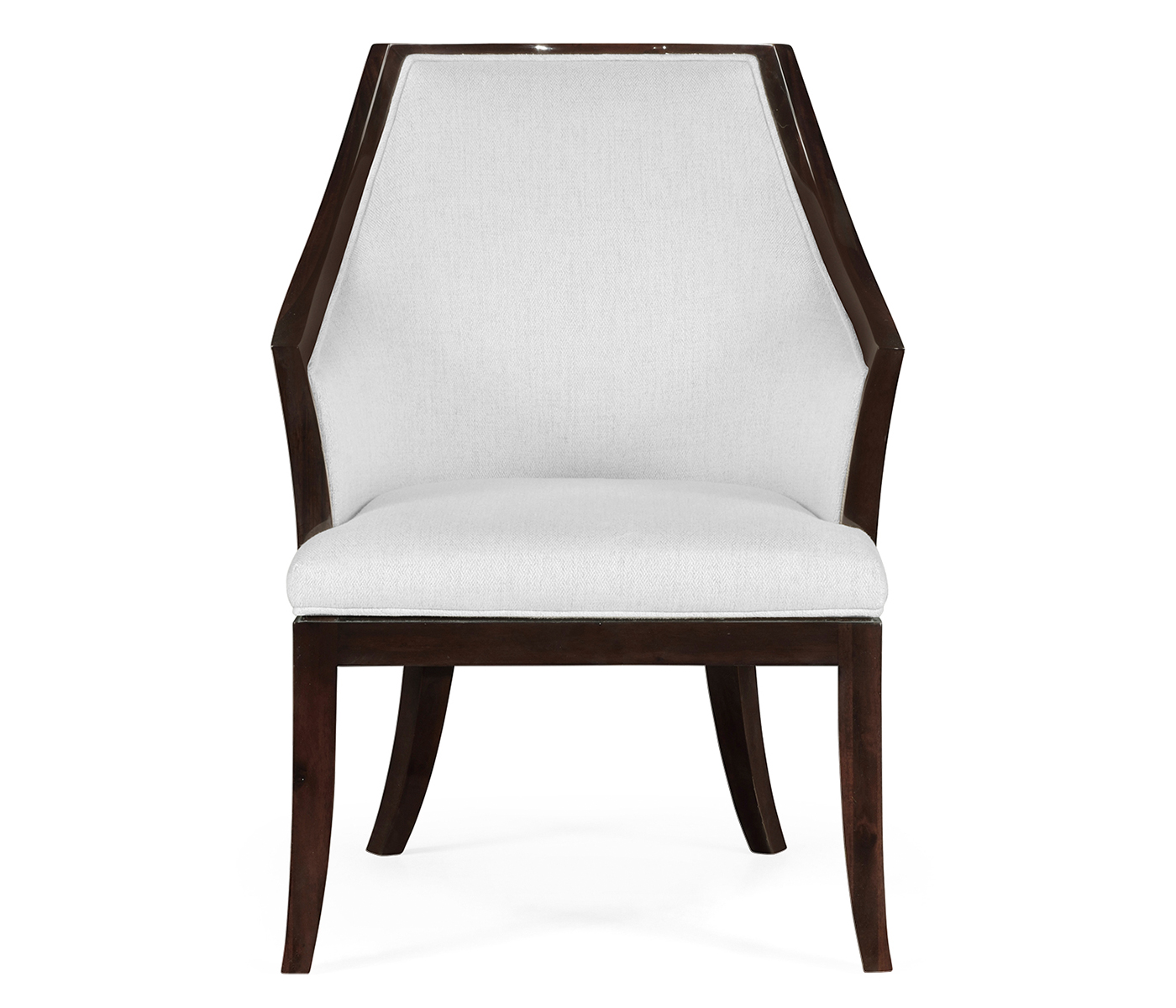 Langkawi Curved Sonokelling & Rattan Occasional Chair
