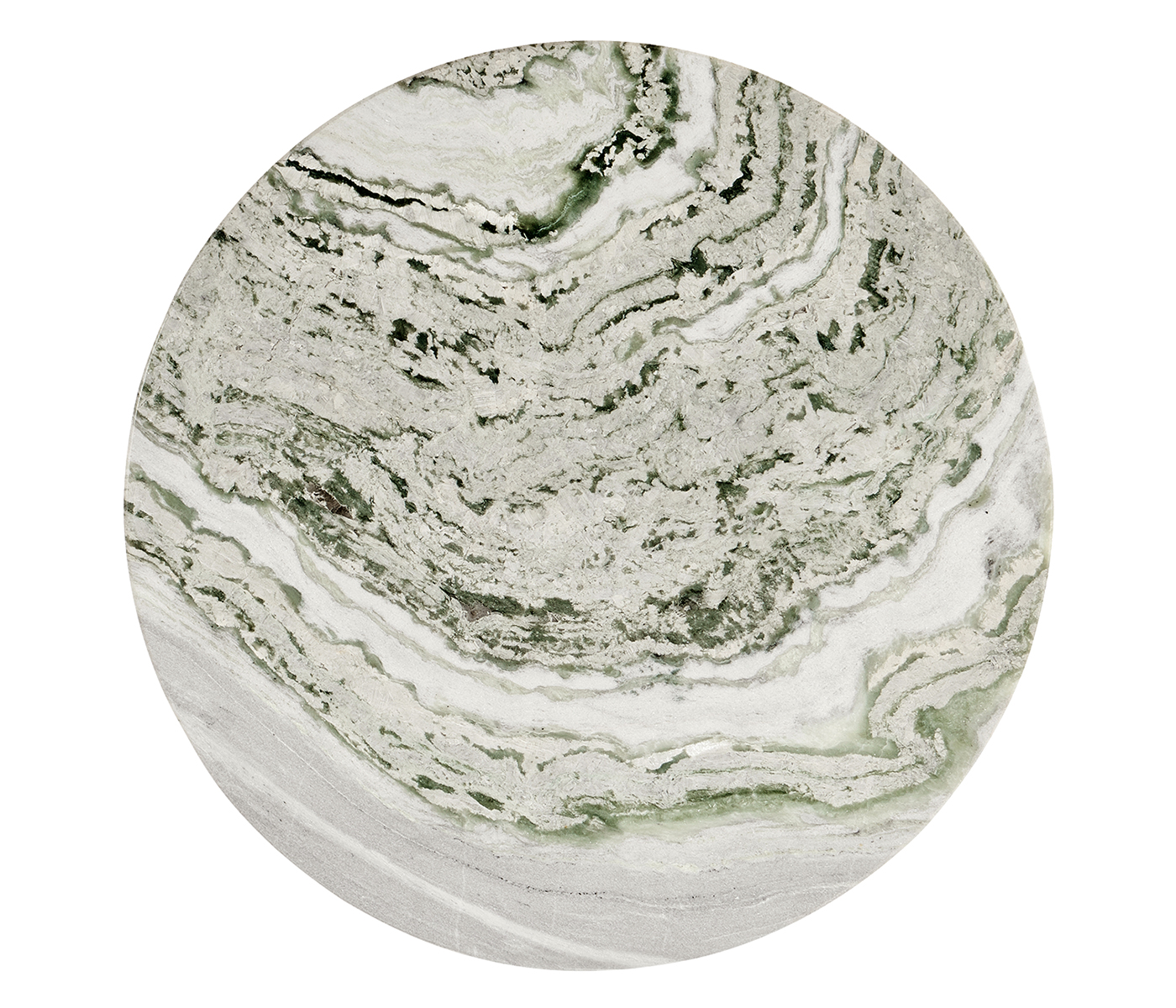 Gilded Centre Table with Green Marble Top