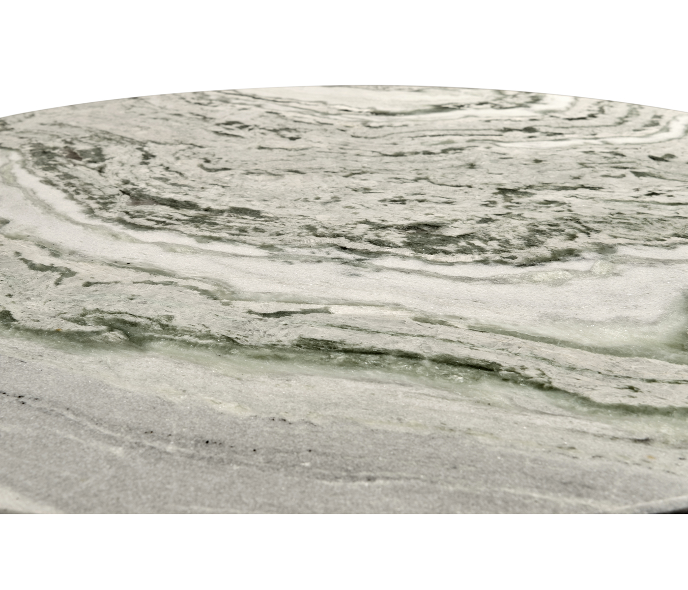 Gilded Centre Table with Green Marble Top