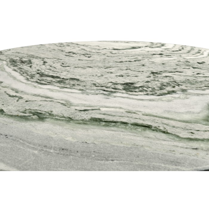 Gilded Centre Table with Green Marble Top