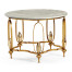 Gilded Centre Table with Green Marble Top