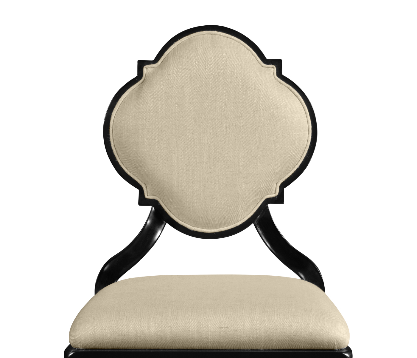 Black Barleytwist Dining Side Chair