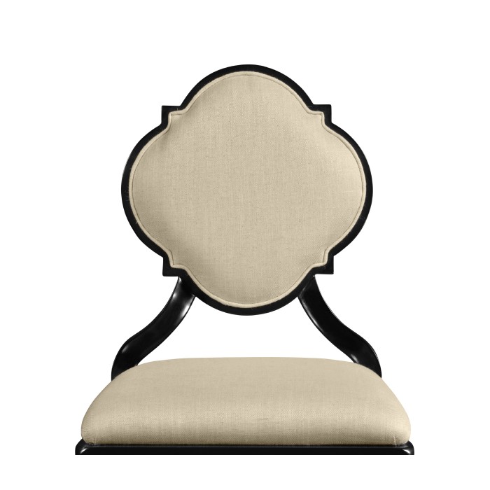 Black Barleytwist Dining Side Chair