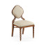 Walnut Barleytwist Dining Side Chair