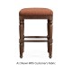 Square Langkawi Walnut Bar Stool