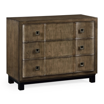 Mocha Brown Chestnut Chest of Drawers