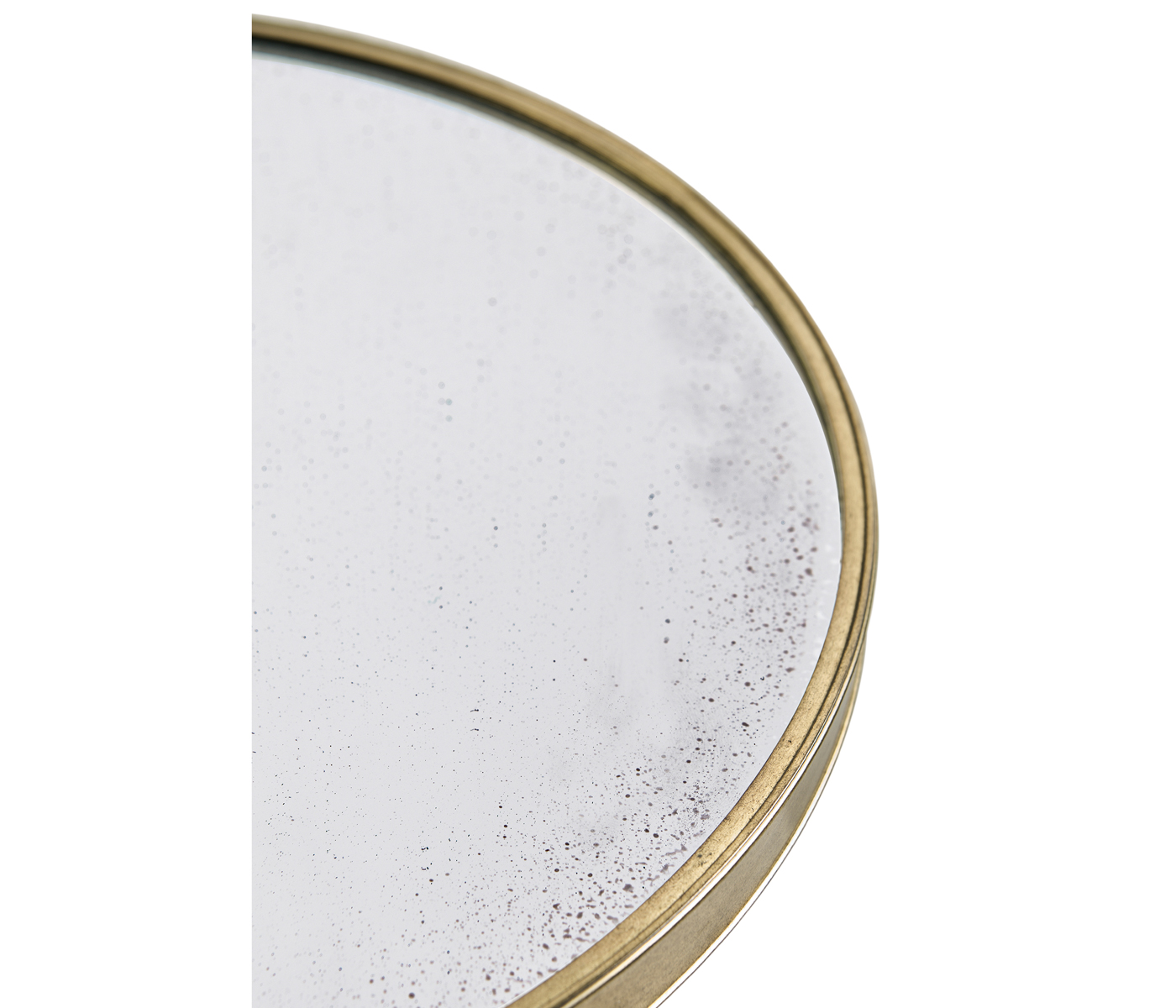 Anitque Brass End Table