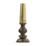 Anitque Brass End Table