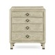 Small Greyed Oak Chest of Drawers