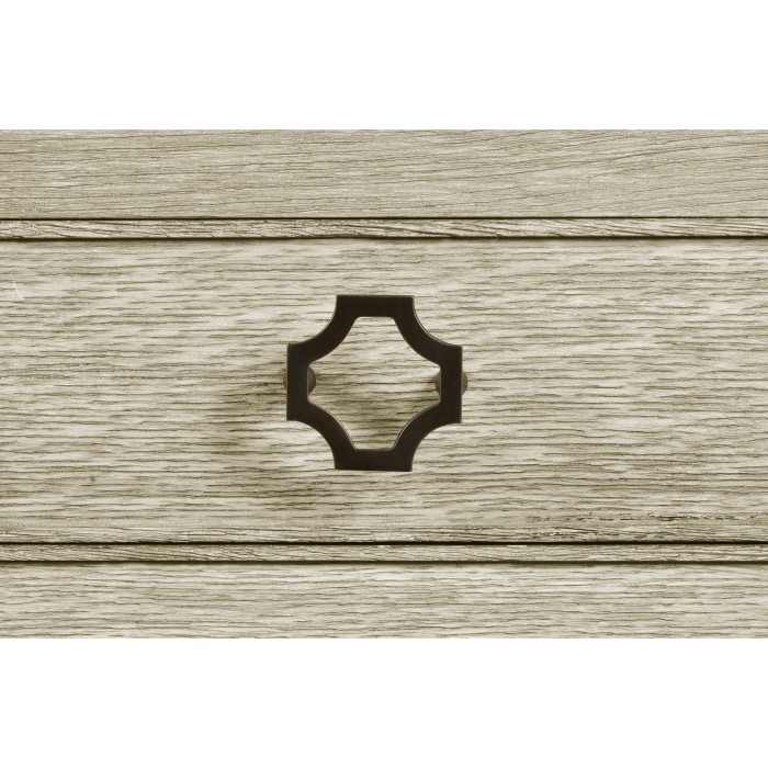 Small Greyed Oak Chest of Drawers