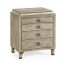 Small Greyed Oak Chest of Drawers