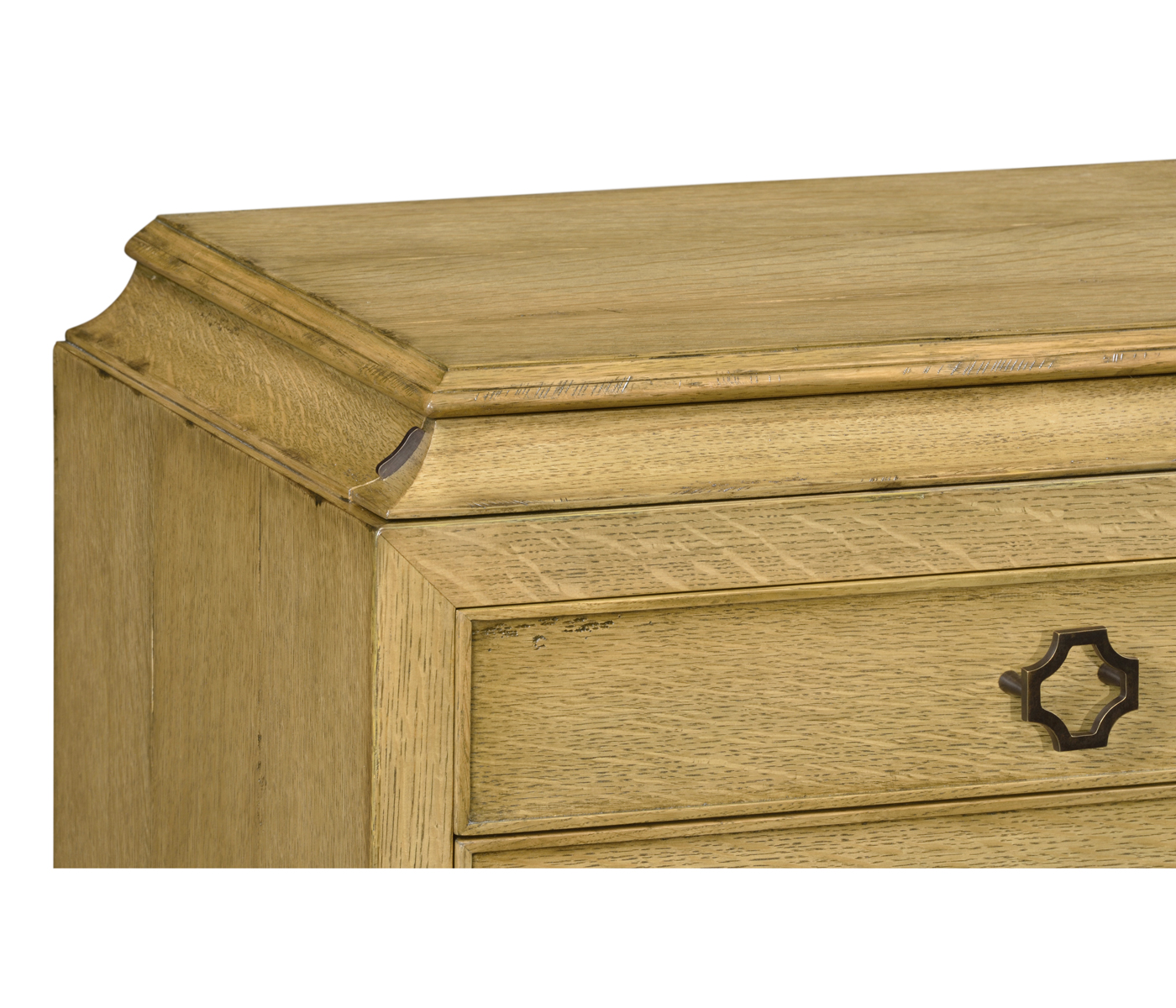 Small Natural Oak Chest of Drawers