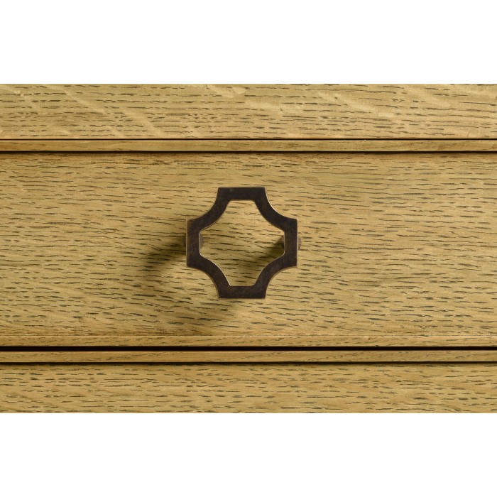 Small Natural Oak Chest of Drawers