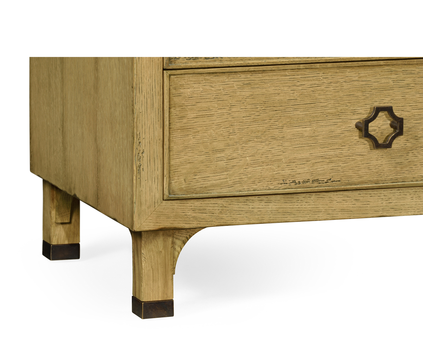 Small Natural Oak Chest of Drawers
