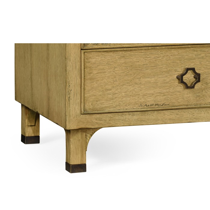 Small Natural Oak Chest of Drawers