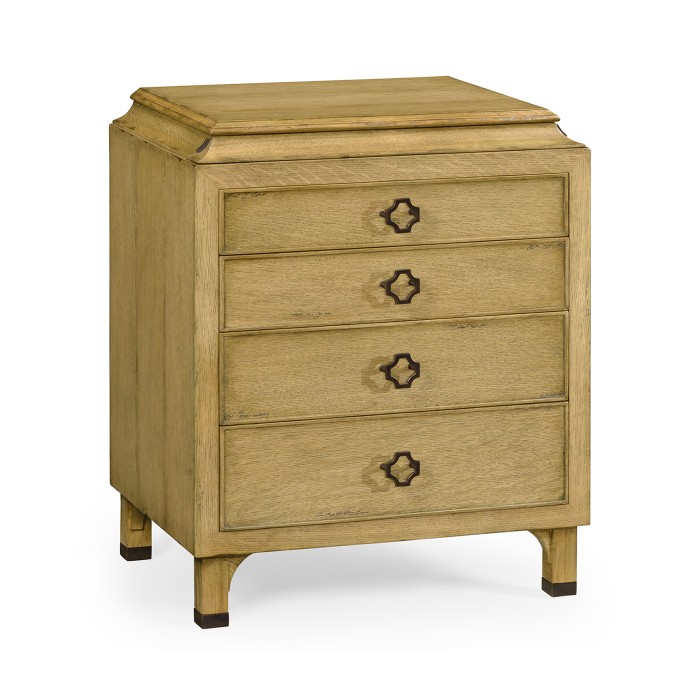 Small Natural Oak Chest of Drawers