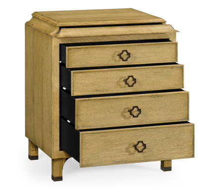 Small Natural Oak Chest of Drawers