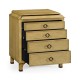 Small Natural Oak Chest of Drawers
