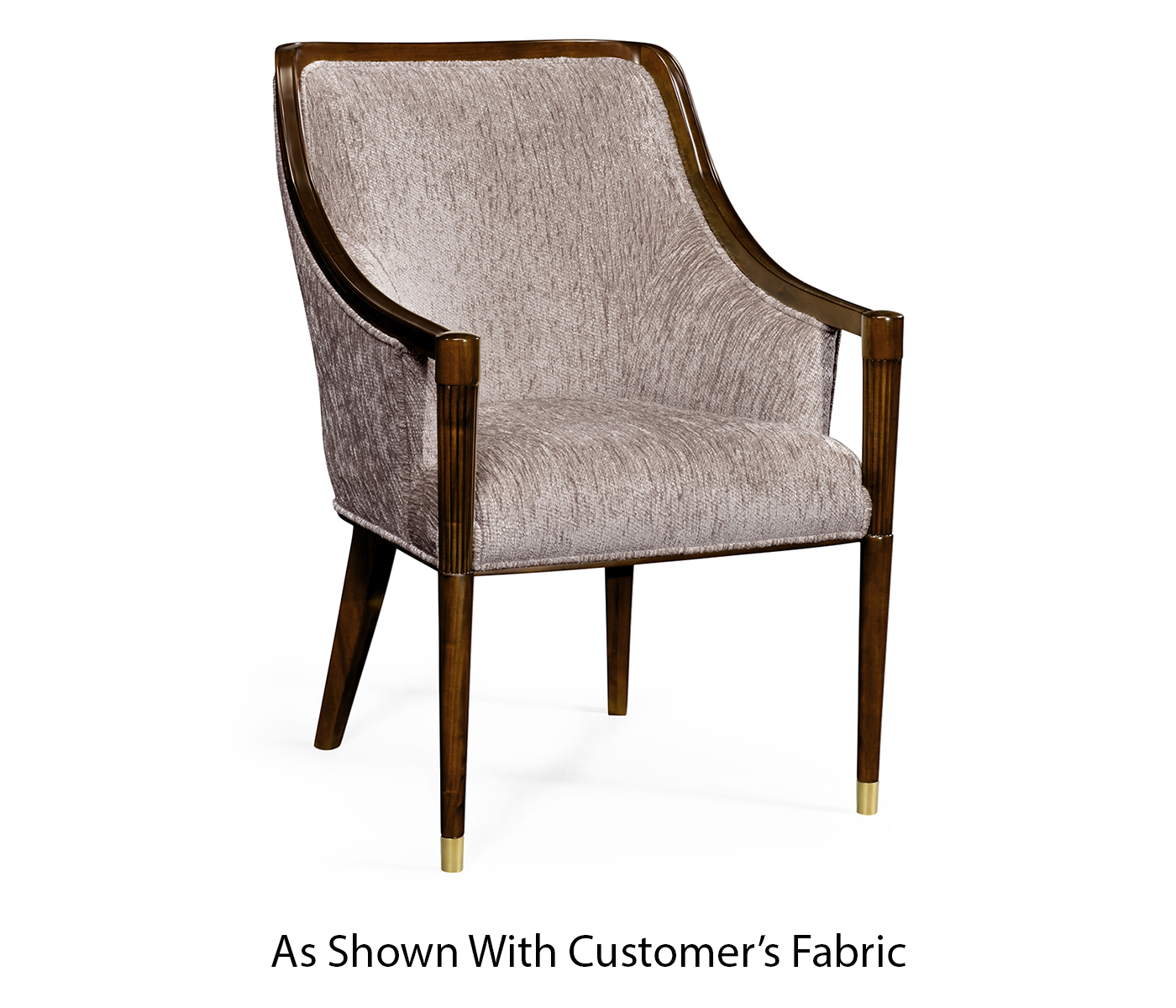 Contemporary Antique Mahogany Dining Chair