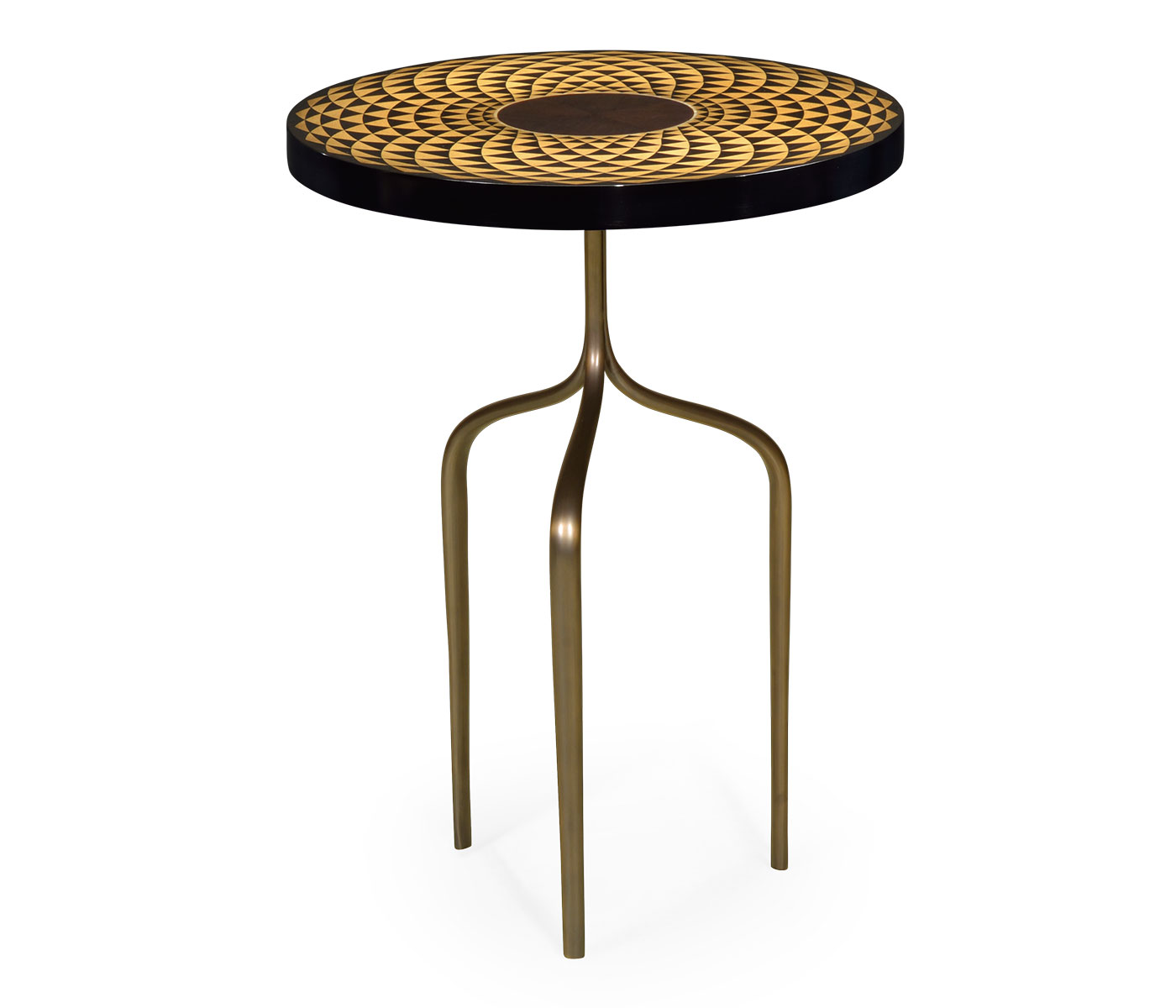 Helical Wine Table with Tripod Base