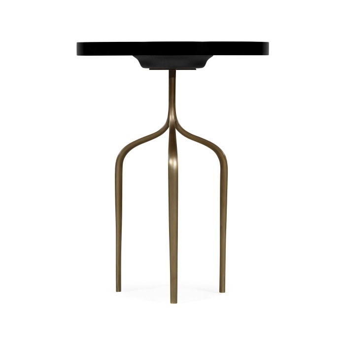 Helical Wine Table with Tripod Base