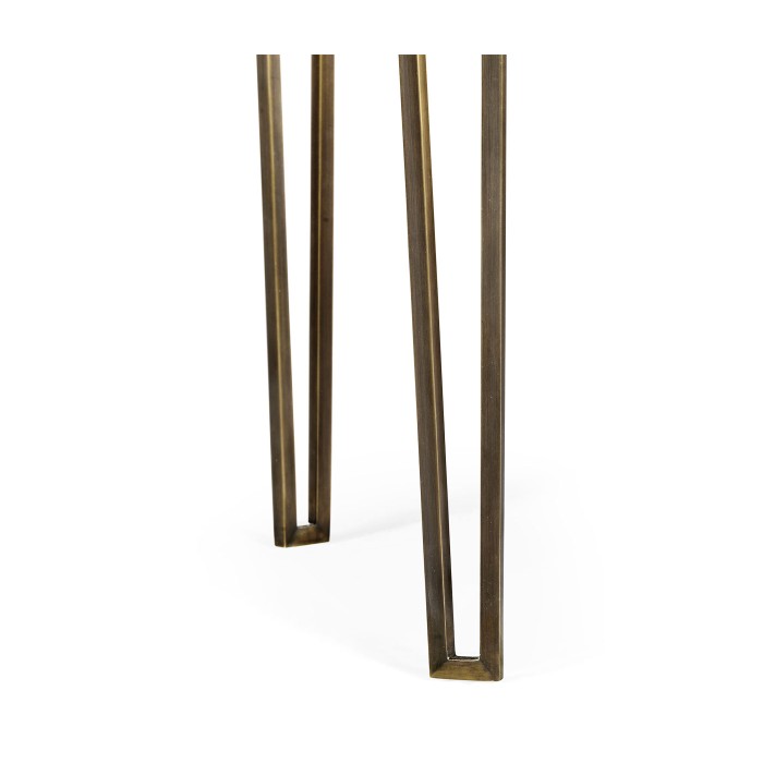 Helical Round Lamp Table