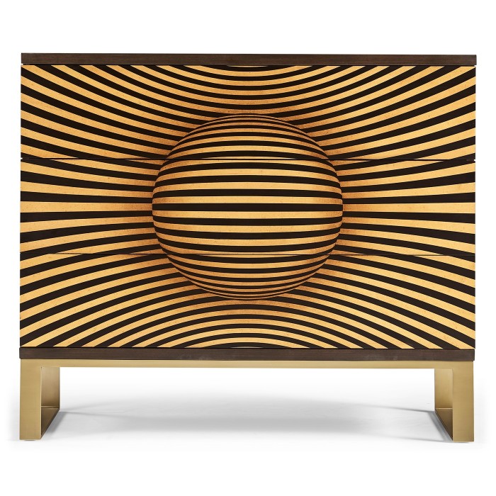 3D Op Art Chest of Drawers