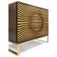 3D Op Art Chest of Drawers