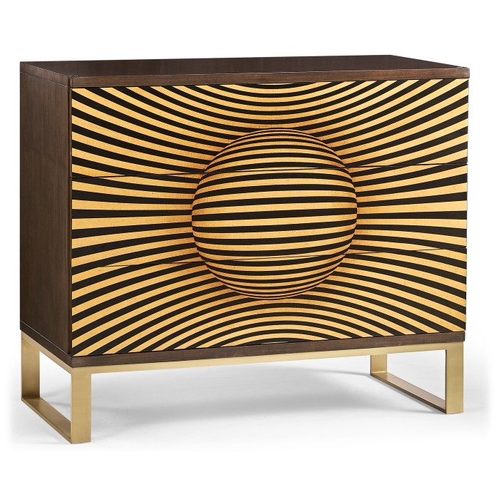 3D Op Art Chest of Drawers