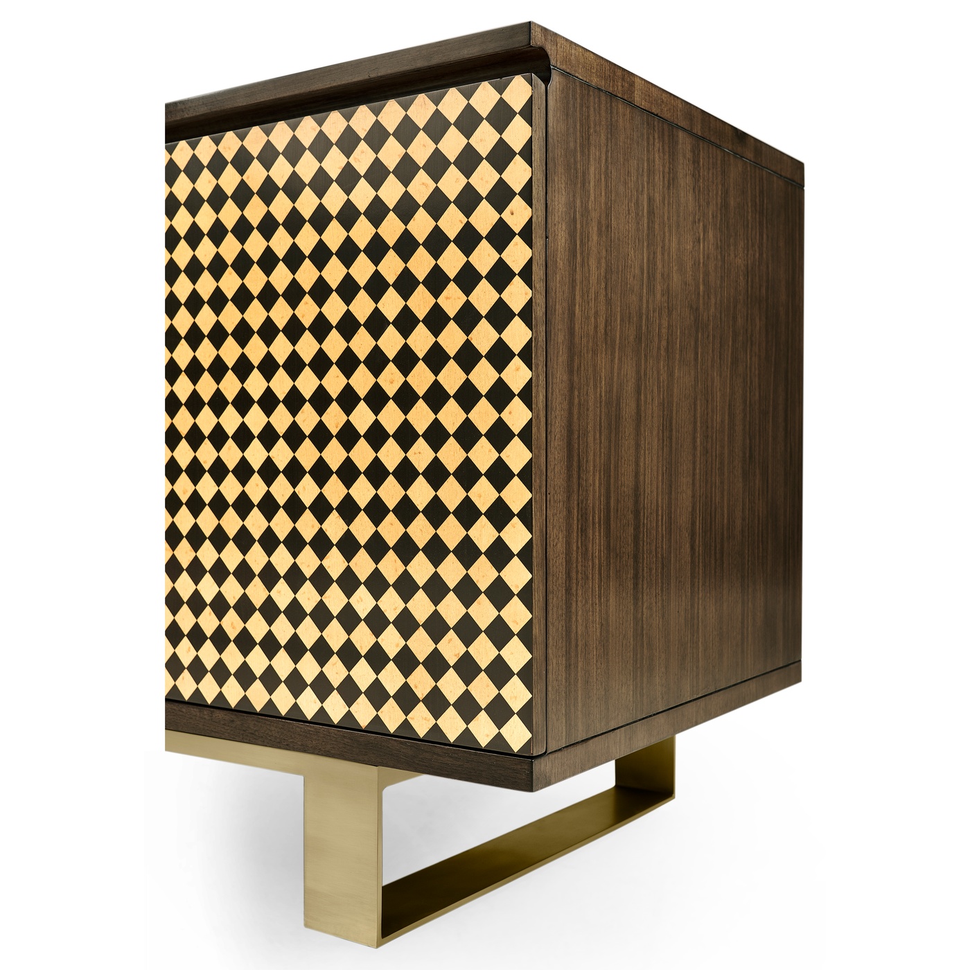 3D Op Art TV Entertainment Unit