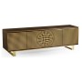 3D Op Art TV Entertainment Unit