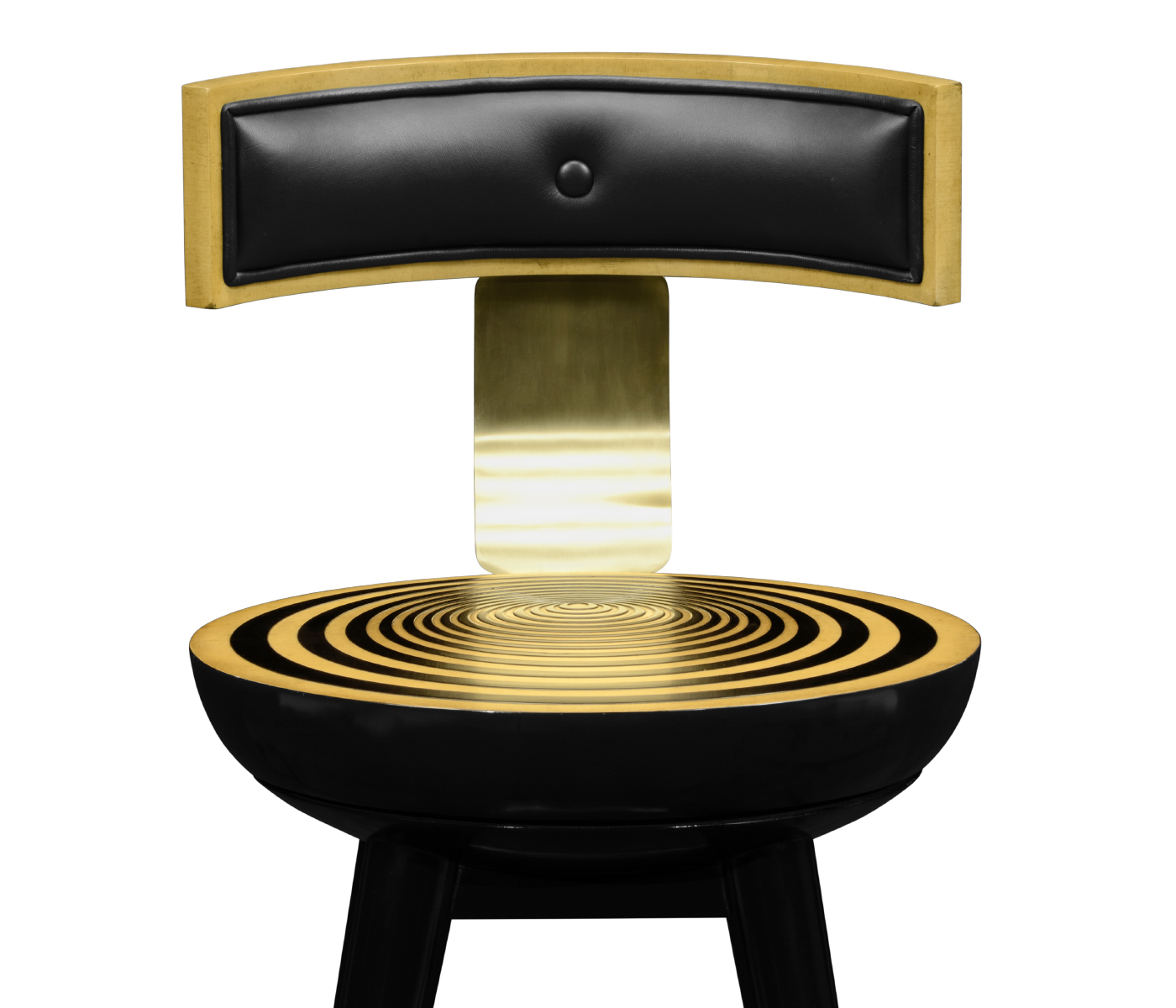 Swivel Counter Stool with Back Support