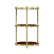 Bamboo Three-Tier End Table
