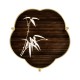 Bamboo Three-Tier End Table