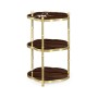 Bamboo Three-Tier End Table
