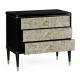 Small Light Grey Eggshell Chest of Drawers