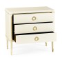 Small Ivory Chest of Drawers