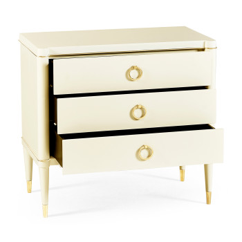 Small Ivory Chest of Drawers