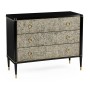 Large Light Grey Eggshell Chest of Drawers