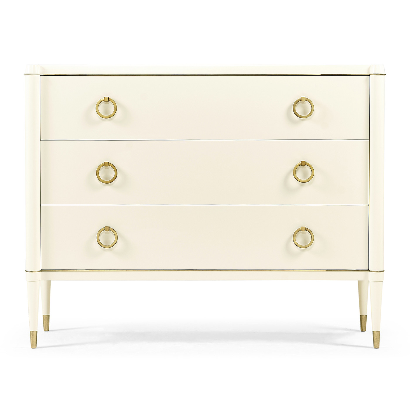 Large Ivory Chest of Drawers