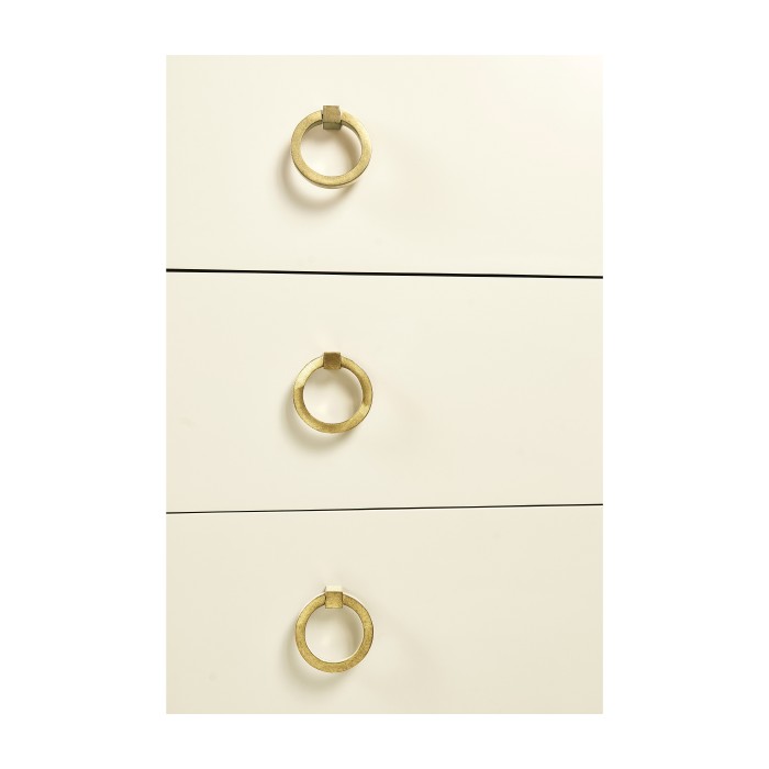 Large Ivory Chest of Drawers