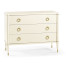 Large Ivory Chest of Drawers