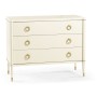 Large Ivory Chest of Drawers