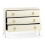 Large Ivory Chest of Drawers