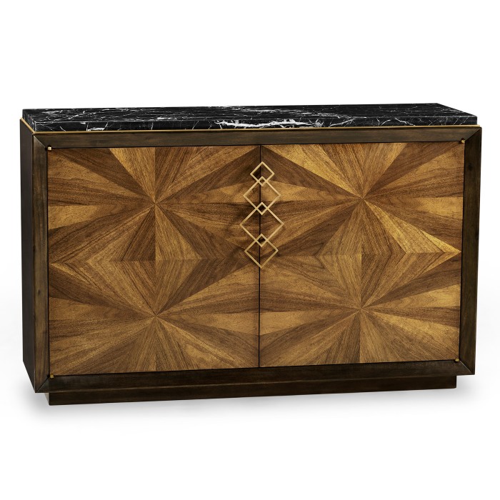 Bookmatched Walnut Sideboard