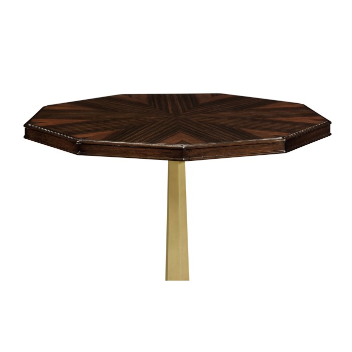 Nonagon Macassar Ebony Side Table