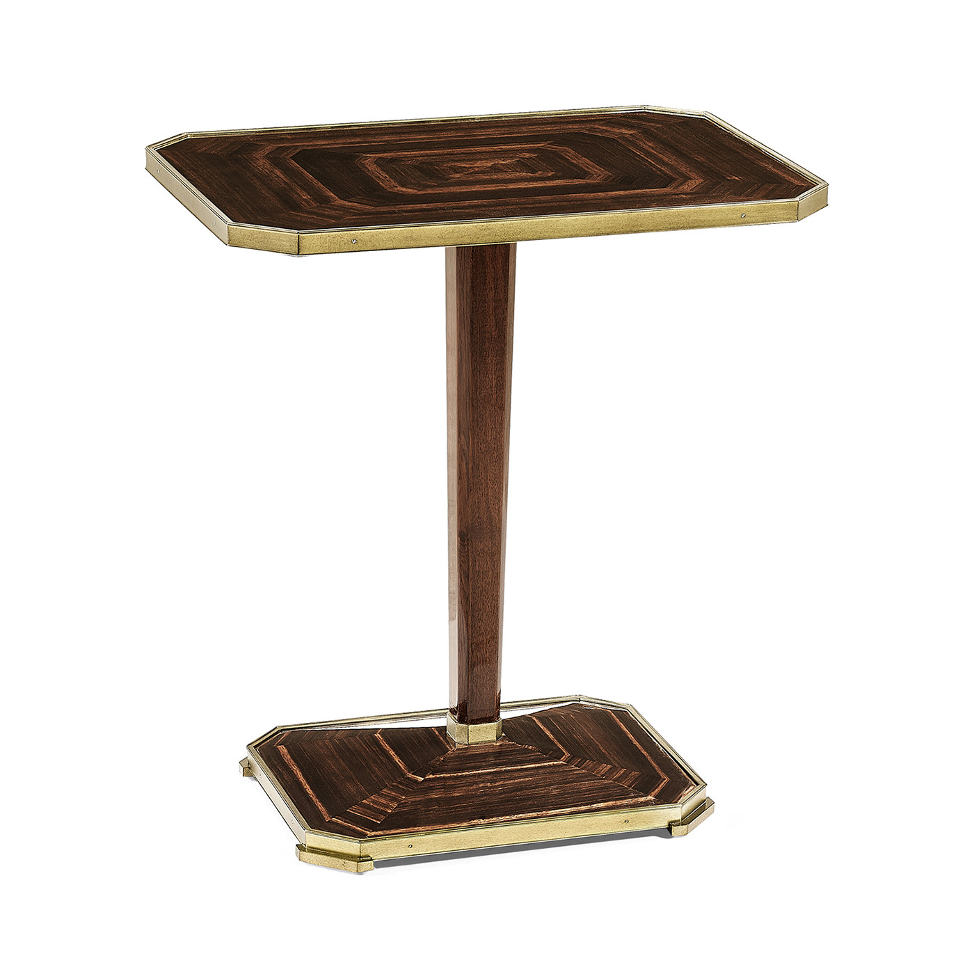 Rectangular Macassar Ebony Side Table