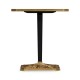 Rectangular Eggshell & Antique Mirror Side Table